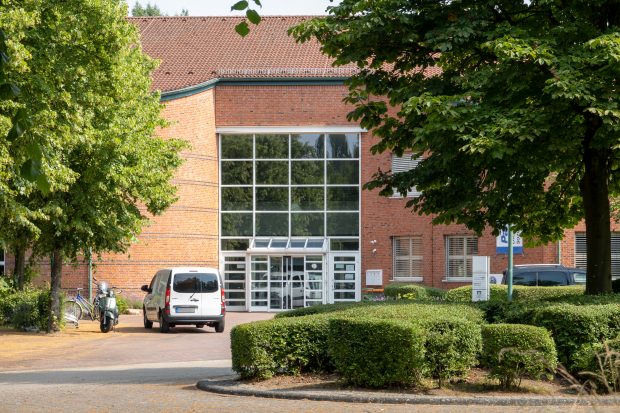 P3 PariSERVE Kronshagen Eingang des P3 PariSERVE in Kronshagen